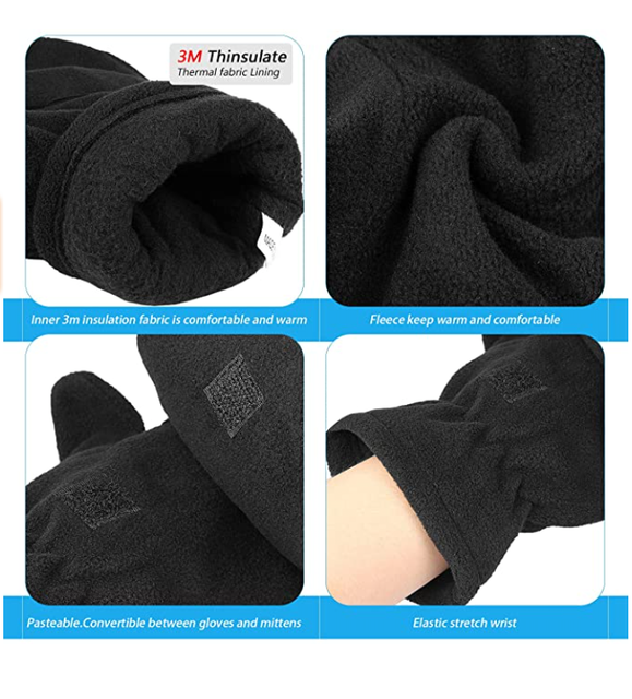 Pure Wool Knitted Gloves 3