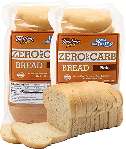 Zero Net Carb Bread Plain 1