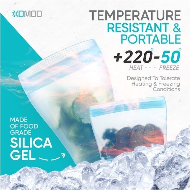 Reusable Food Silicone Bags 2