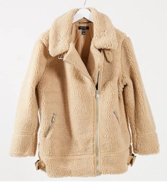 Teddy Fleece Aviator Jacket 1