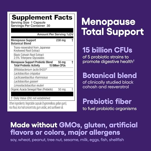 Menopause Probiotic Supplement for Women 2