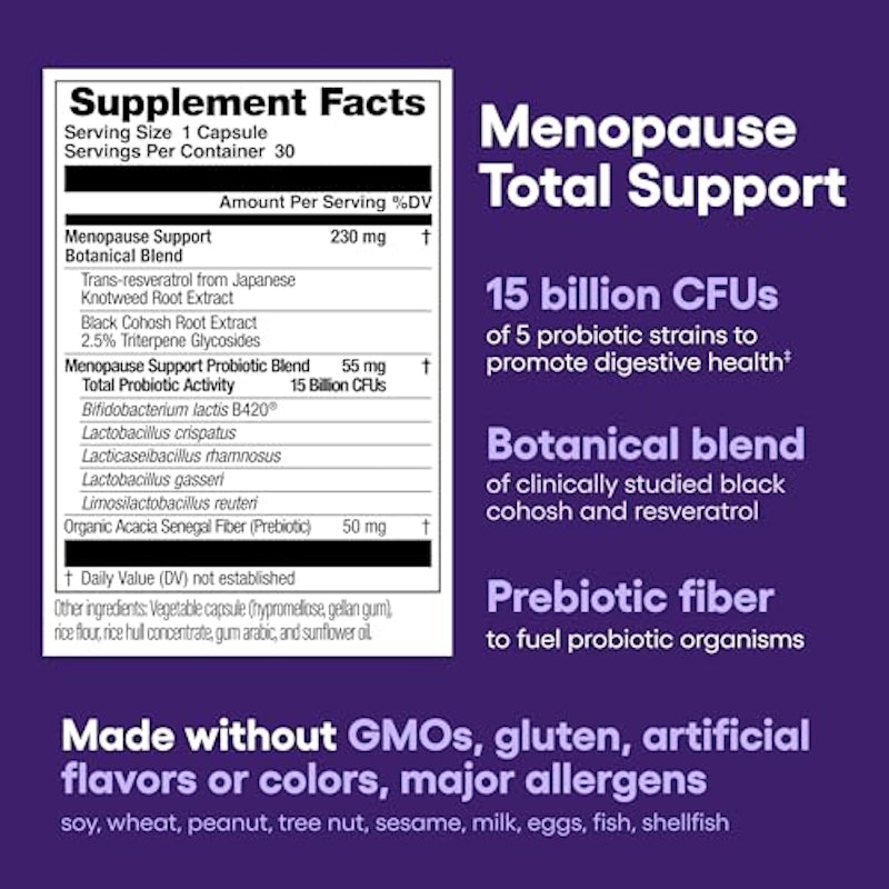 Menopause Probiotic Supplement for Women 2