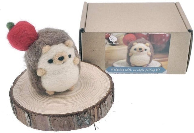 Hedgehog Needle Felting Kit 1