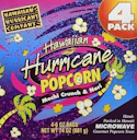 Original Hawaiian Hurricane Flavor Popcorn