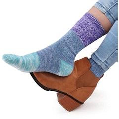 Vero Monte Colorful Patterned Cotton Socks (4 Pack)