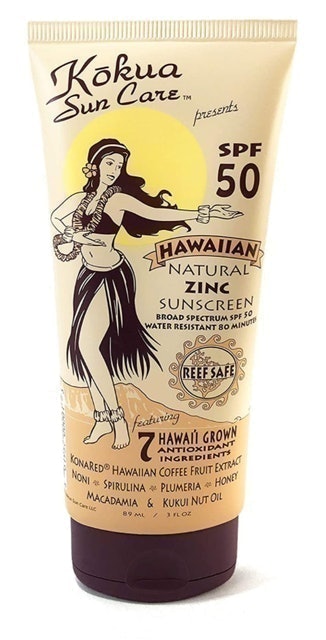 Hawaiian Natural Zinc Sunscreen 1