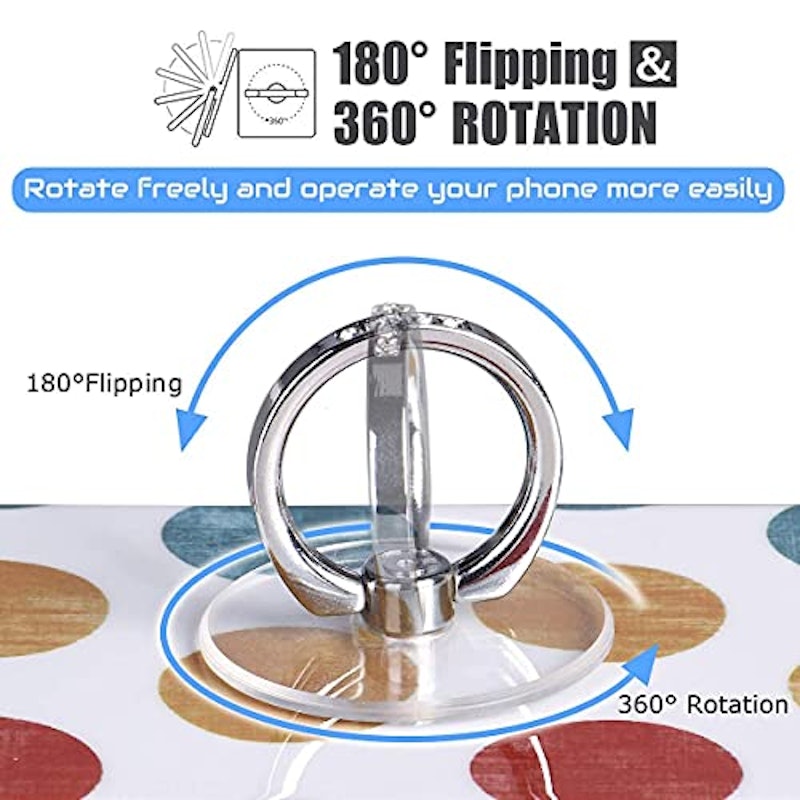 Transparent Phone Ring Holder Grip 2