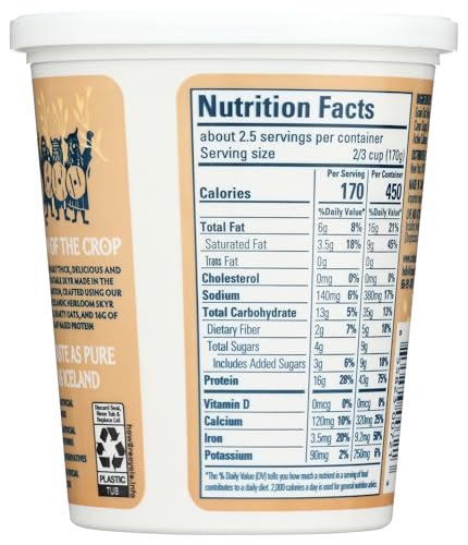 Oatmilk Skyr, Plain 2