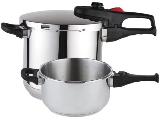 Practika Plus 4 and 6 Quart Pressure Cooker 1