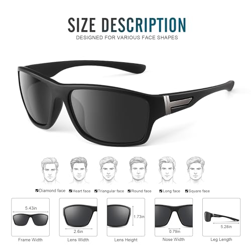 Polarized Running Sunglasses for Men 2