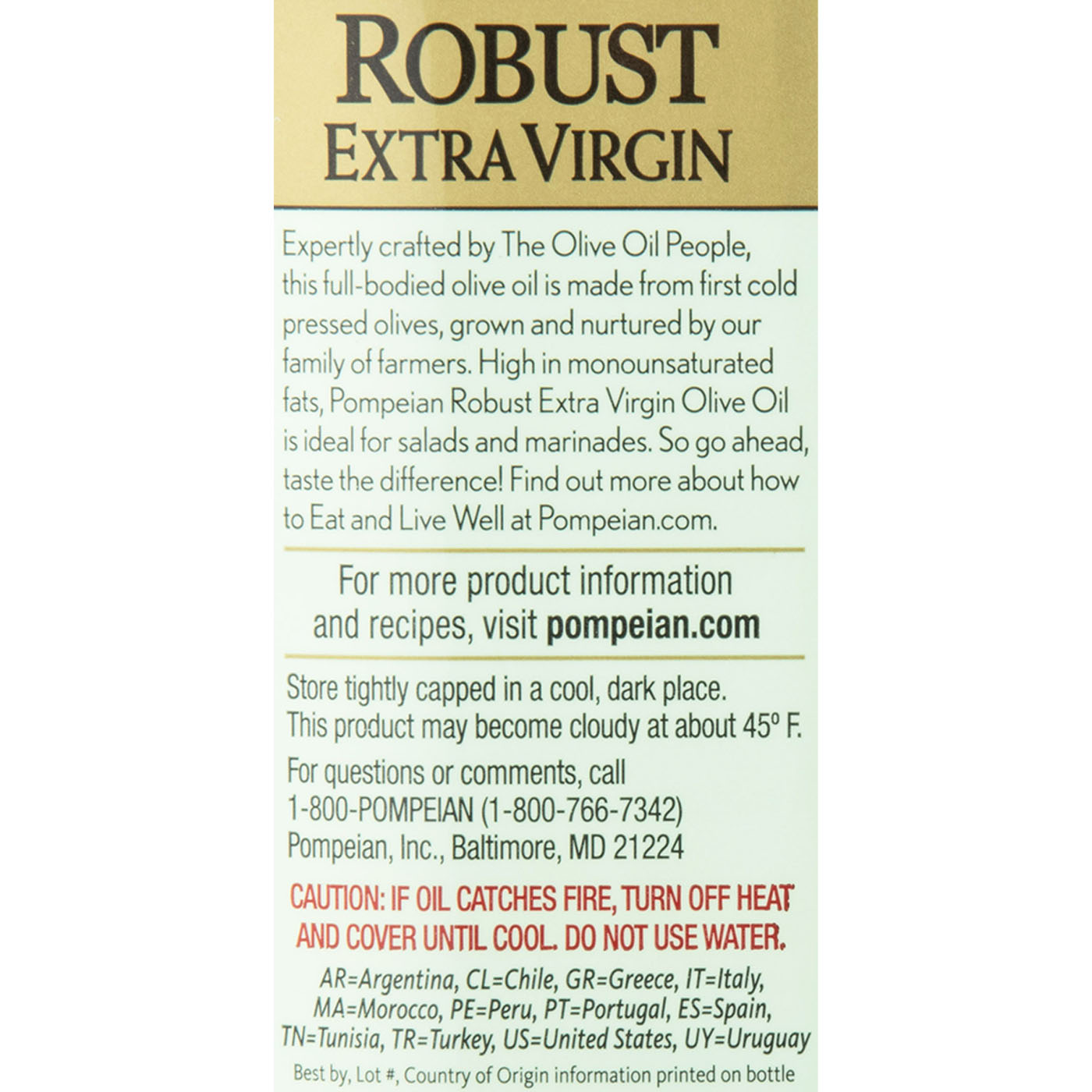 Robust Extra Virgin Olive Oil 4