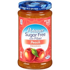 Sugar Free Peach Preserves with Fiber