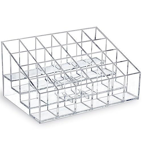 Lipstick Organizer,Small Clear Plastic 1