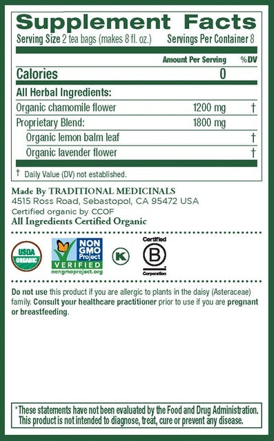Organic Chamomile with Lavender Herbal Tea 2