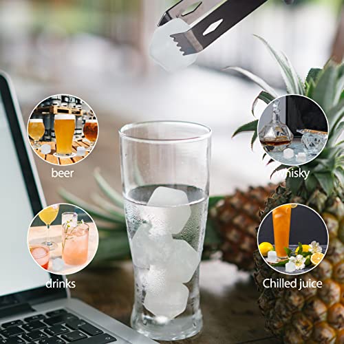 60 Pack Reusable Ice Cube for Drinks 2