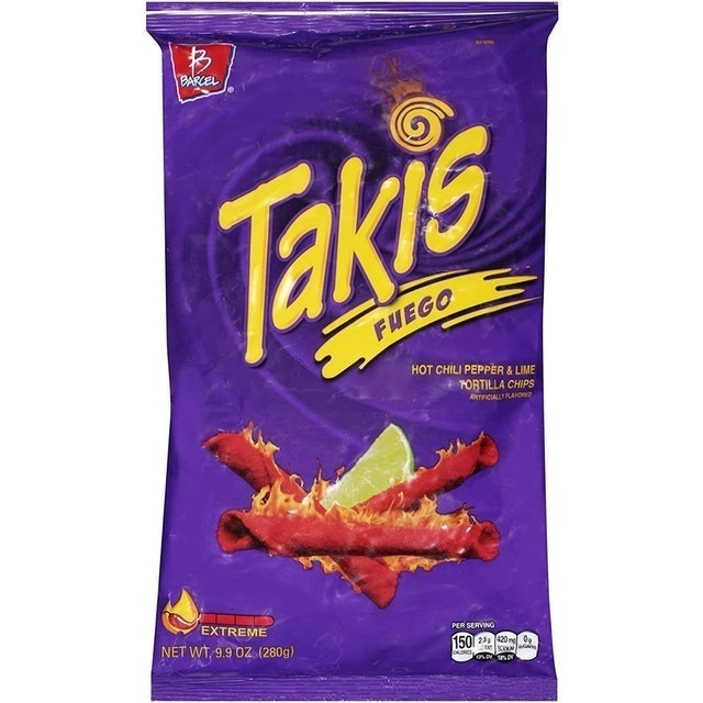 Hot Chili Pepper & Lime Tortilla Chips  1