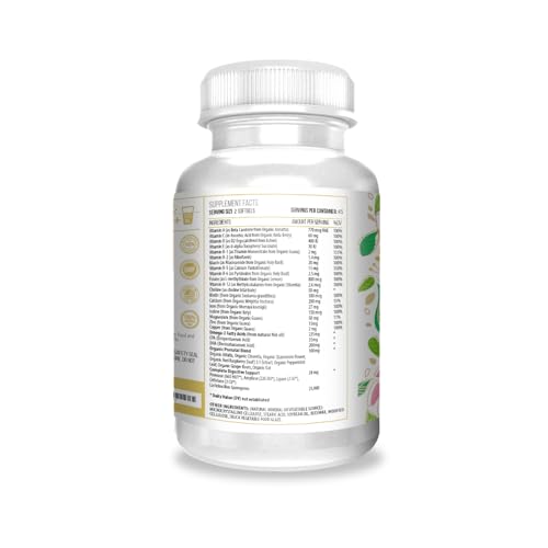 Prenatal Vitamin with 25+ Organic Vitamins 2