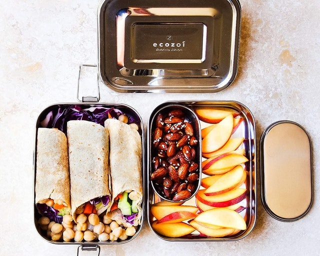 Stainless Steel Rectangle Lunch box 2