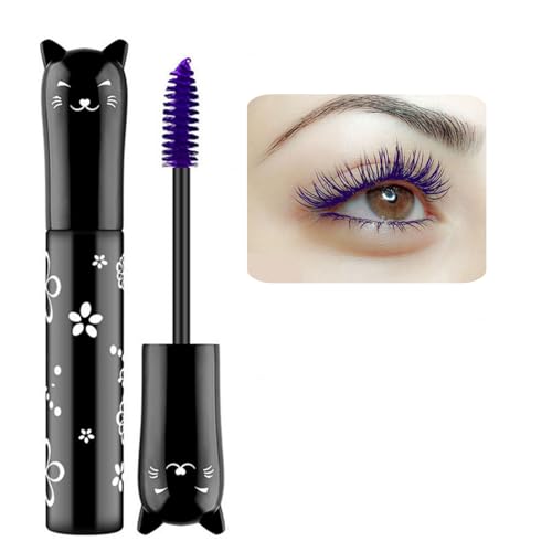 Purple Lashes Extensions 1