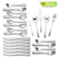 HaWare Store Hammered Silverware Serving Set 1