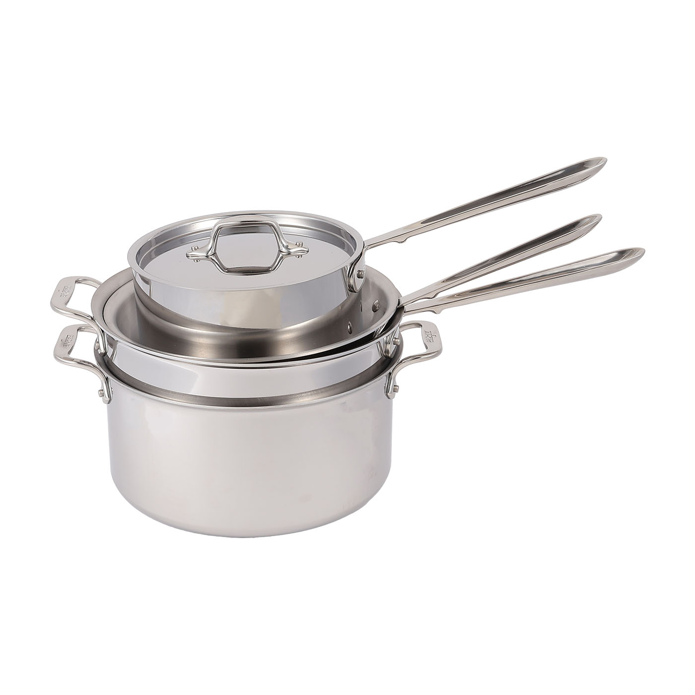 D3 3-Ply Stainless Steel Cookware Set 7 Piece 8