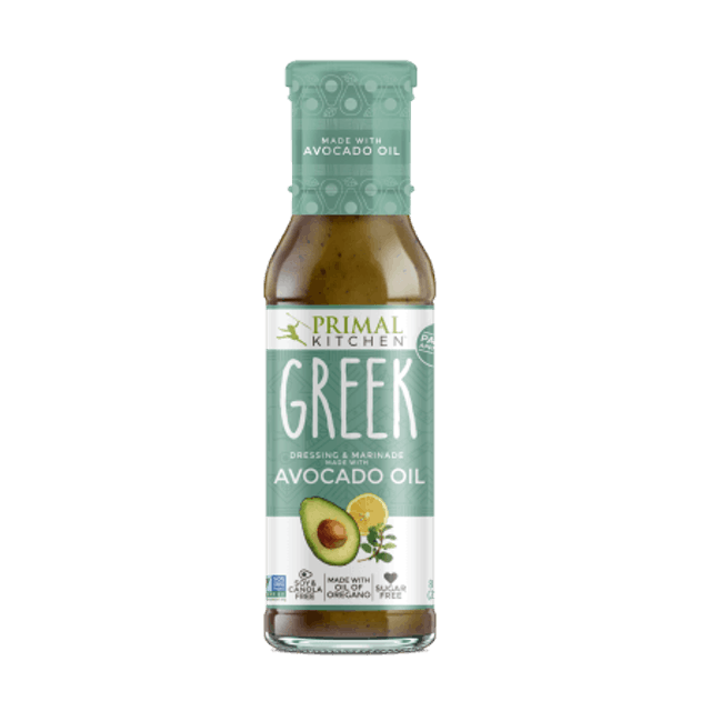 Primal Kitchen Greek Vinaigrette with Avocado Oil 1