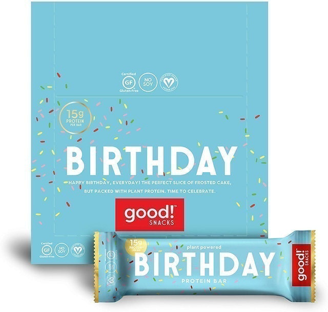 Vegan Birthday Cake Protein Bar 1