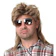 Kaneles Mullet Wigs for Men 80s Costumes Fancy Party Accessory Cosplay Wig 1