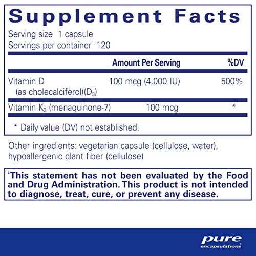 Vitamin D3 & K2 2