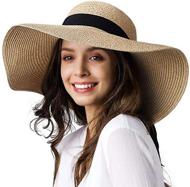 Wide Brim Sun Straw Hat 1