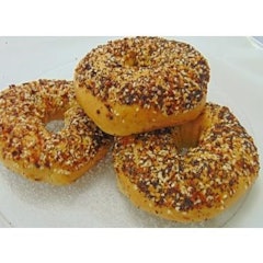 Low Carb NY Style Everything Bagels