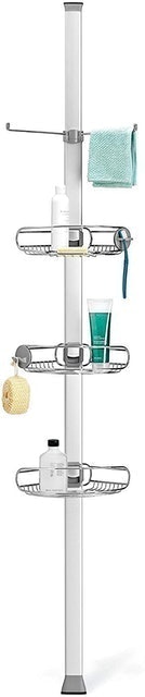 Tension Aluminum Shower Caddy 1