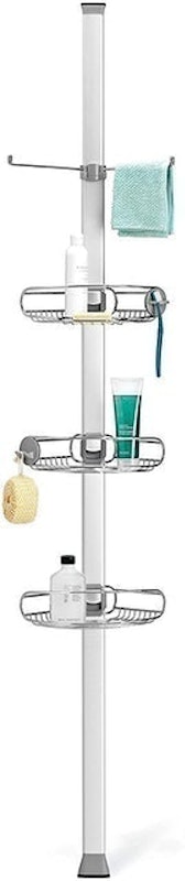 Tension Aluminum Shower Caddy 1