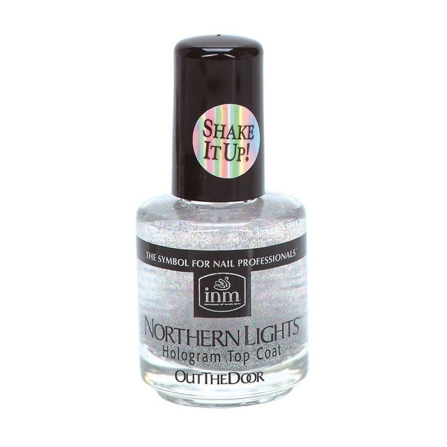 Northern Lights Silver Hologram Top Coat 1