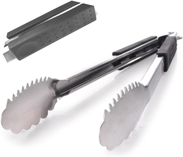 Extra Long Stainless Steel Tongs 1