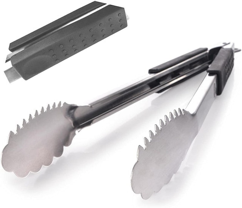 Extra Long Stainless Steel Tongs 1