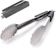 Grille Perfect Extra Long Stainless Steel Tongs 1