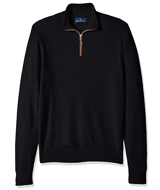 Cashmere Quarter-Zip Sweater 1