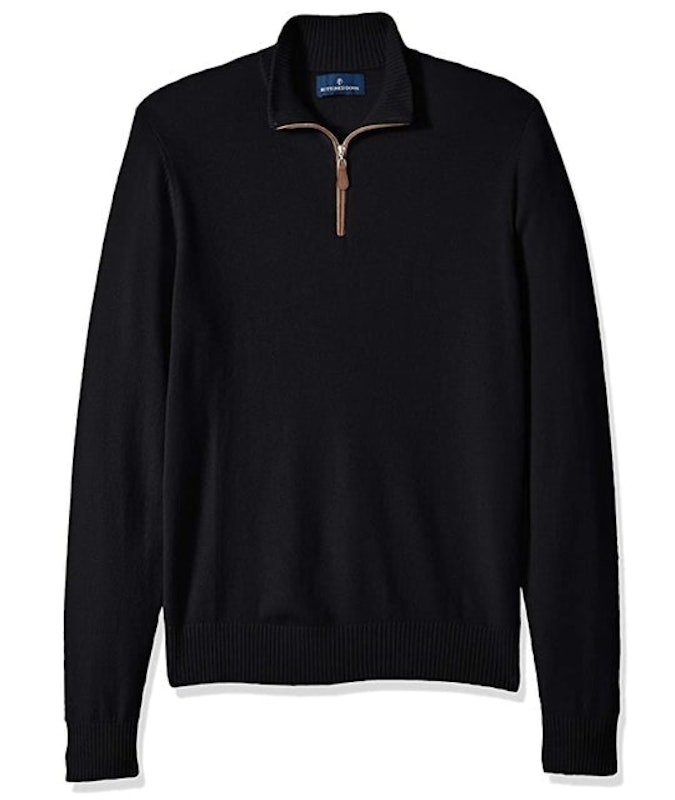 Cashmere Quarter-Zip Sweater 1