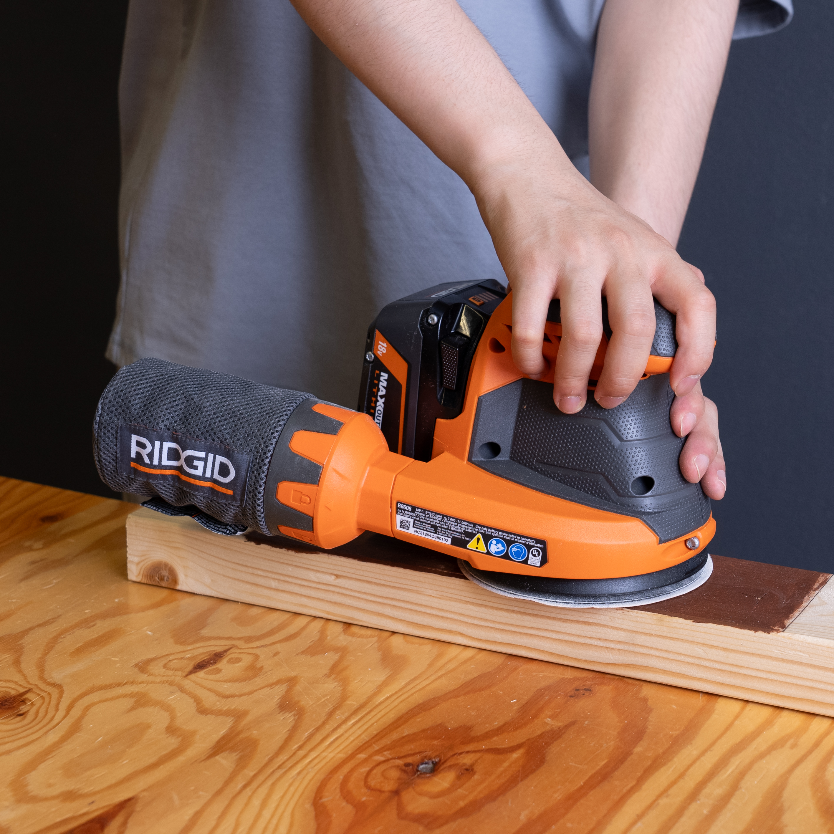 Ridgid Random Orbit Sander 5