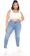 Fashion Nova Riley High Rise Straight Crop in Contraband 1