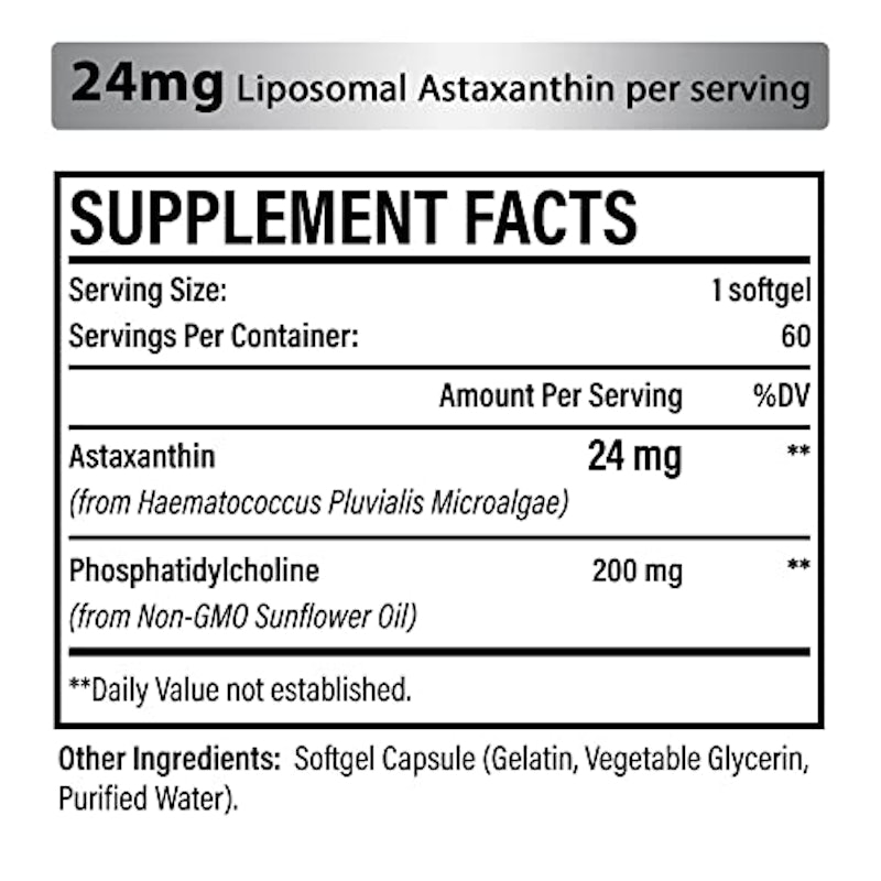 Liposomal Astaxanthin Supplement 2