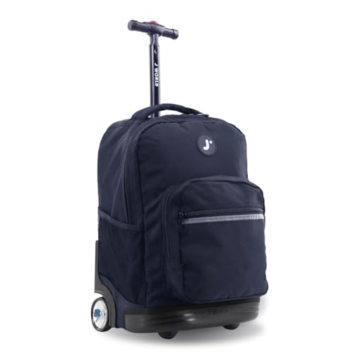 New York Sunrise Rolling Backpack 1