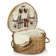 Kathy Kuo Home Lauren Modern Heart Picnic Basket 1