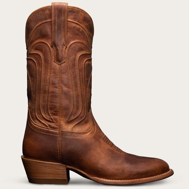 Flat tip 2025 cowboy boots