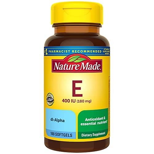 10 Best Vitamin E Supplements  [Registered Dietitian-Reviewed Buying Guide] 1