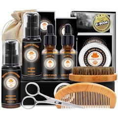 Upgraded Beard Grooming Kit w/Beard Conditioner