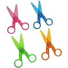 Plastic Preschool Training Scissors