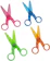 FDIO Plastic Preschool Training Scissors 1