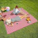 Three Donkeys Machine Washable Extra Large Picnic Blanket 1